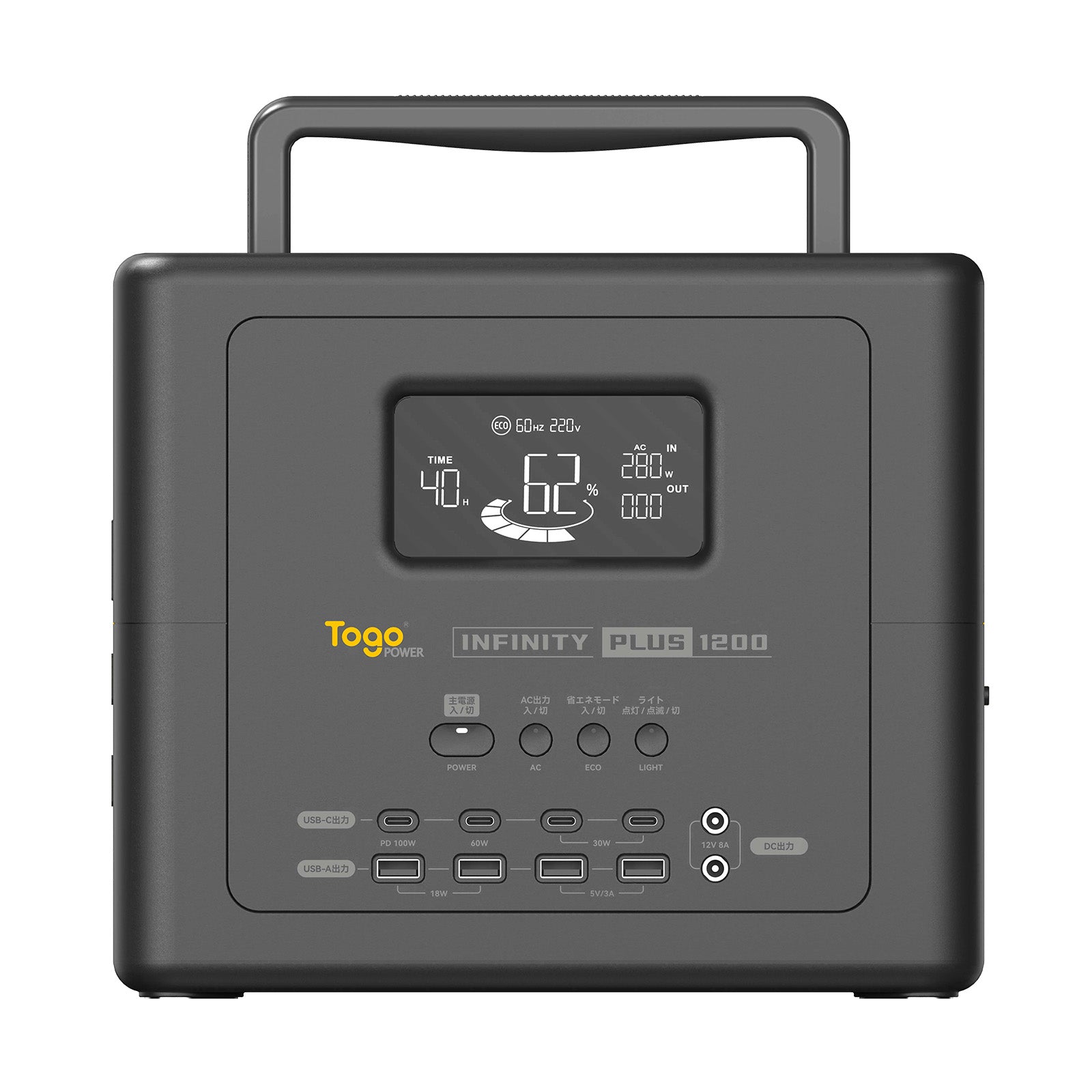 TogoPower INFINITY Plus1200 ポータブル電源