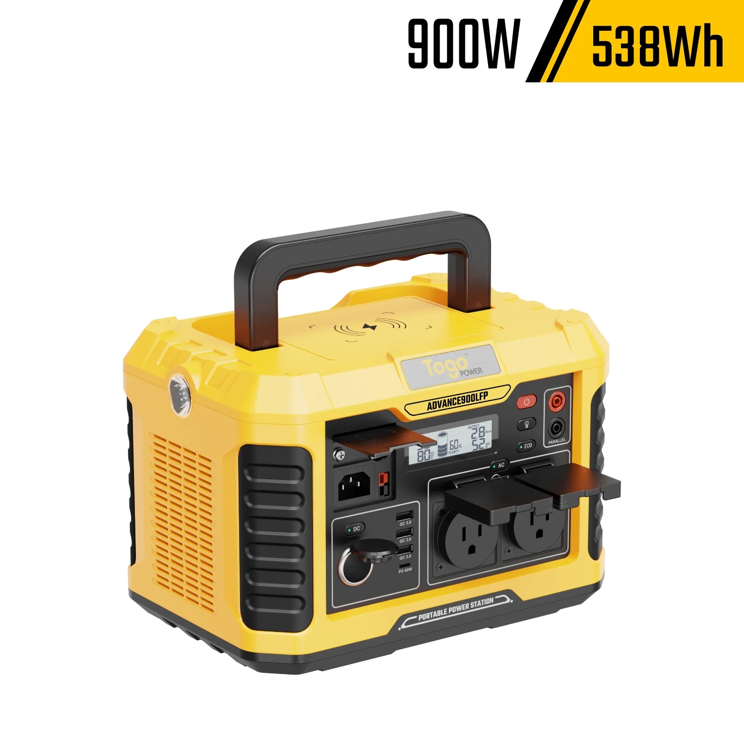 TogoPower ADVANCE900LFP リン酸鉄ポータブル電源 TogoPower ADVANCE900LFP リン酸鉄ポータブル電源